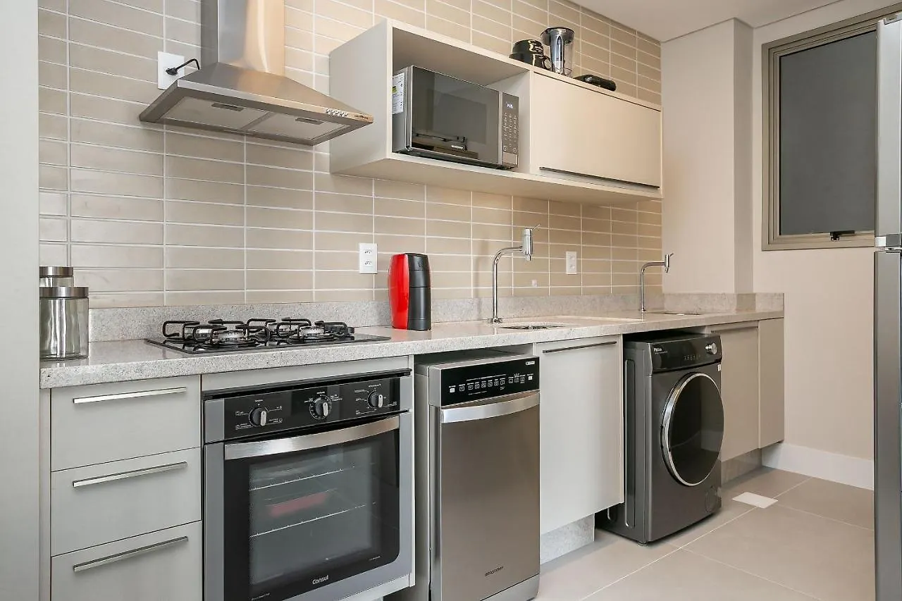 Wi-Fi 400Mb | Foodhall | Piscina #Corg02 Florianópolis Apartment